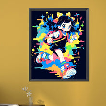 Load image into Gallery viewer, AB Diamond Painting - Full Round - Cartoon little girl (40*60CM)

