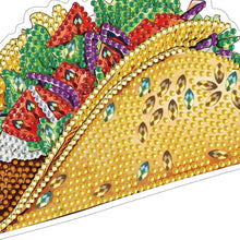 Load image into Gallery viewer, Round+Special Shape Diamond Art Fridge Magnets Sticker (Taco)
