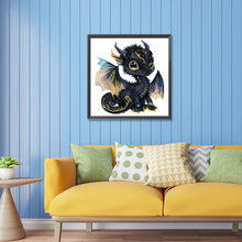 Load image into Gallery viewer, Diamond Painting - Partial Special Shaped - Xiaolong (30*30CM)
