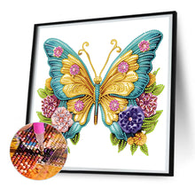Load image into Gallery viewer, Diamond Painting - Partial Special Shaped - Butterfly (30*30CM)
