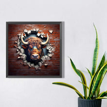 Load image into Gallery viewer, Diamond Painting - Full Square - Animals that break the wall (30*30CM)
