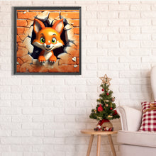 Load image into Gallery viewer, Diamond Painting - Full Square - Animals that break the wall (30*30CM)
