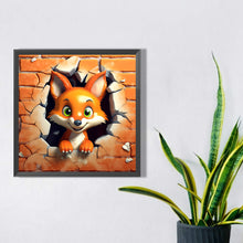 Load image into Gallery viewer, Diamond Painting - Full Square - Animals that break the wall (30*30CM)
