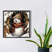 Load image into Gallery viewer, Diamond Painting - Full Square - snowman (40*40CM)
