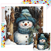 Load image into Gallery viewer, Diamond Painting - Full Square - snowman (40*40CM)
