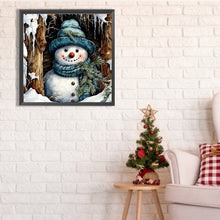 Load image into Gallery viewer, Diamond Painting - Full Square - snowman (40*40CM)
