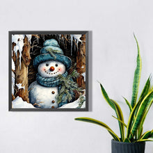 Load image into Gallery viewer, Diamond Painting - Full Square - snowman (40*40CM)
