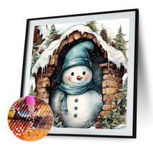 Load image into Gallery viewer, Diamond Painting - Full Square - snowman (40*40CM)
