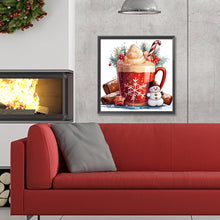 Load image into Gallery viewer, Diamond Painting - Full Round - Christmas cup drink (30*30CM)
