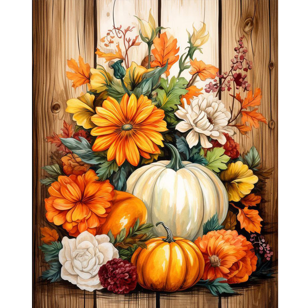 Diamond Painting - Full Round - pumpkin (40*50CM)