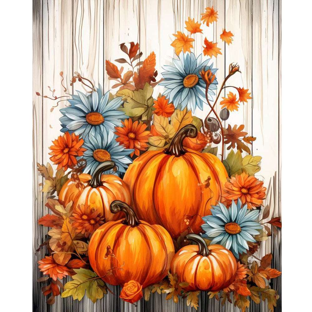 Diamond Painting - Full Round - pumpkin (40*50CM)