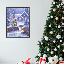 Load image into Gallery viewer, Diamond Painting - Full Round - Christmas snow scene (30*40CM)
