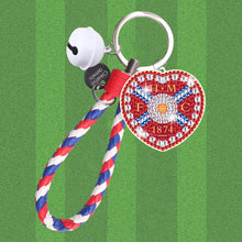 Load image into Gallery viewer, Double Sided Rhinestone Painting Keychain Pendant for Adult(Hartz Football Club)
