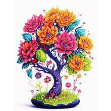 Load image into Gallery viewer, Diamond Painting - Partial Special Shaped - money tree (30*40CM)
