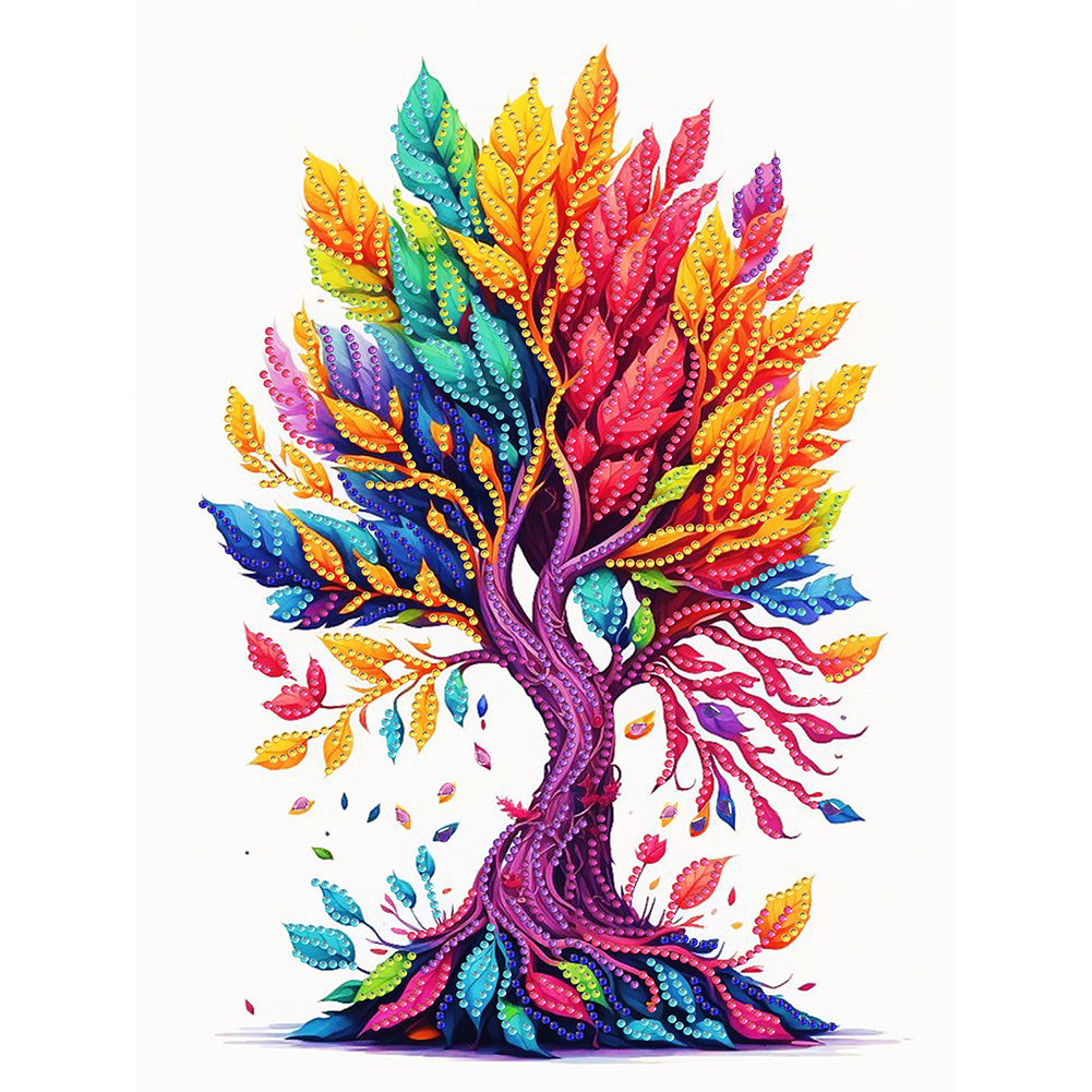 Diamond Painting - Partial Special Shaped - money tree (30*40CM)