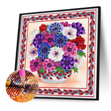 Load image into Gallery viewer, Diamond Painting - Partial Special Shaped - bouquet (30*30cm)
