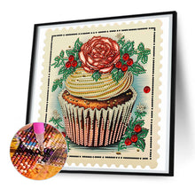 Load image into Gallery viewer, Diamond Painting - Partial Special Shaped - Cup cake (30*30CM)
