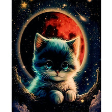Load image into Gallery viewer, Diamond Painting - Full Round - cat (40*50CM)
