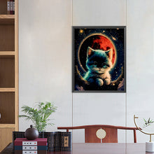 Load image into Gallery viewer, Diamond Painting - Full Round - cat (40*50CM)
