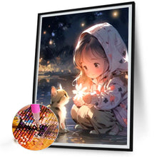 Load image into Gallery viewer, Diamond Painting - Full Round - cat (40*50CM)
