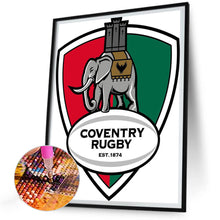 Load image into Gallery viewer, Diamond Painting - Full Round - coventry rugby club (30*40CM)
