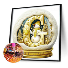 Load image into Gallery viewer, Diamond Painting - Full Round - Christmas crystal ball G (50*50CM)
