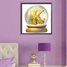 Load image into Gallery viewer, Diamond Painting - Full Round - Christmas crystal ball K (50*50CM)
