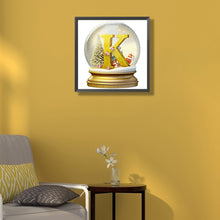 Load image into Gallery viewer, Diamond Painting - Full Round - Christmas crystal ball K (50*50CM)
