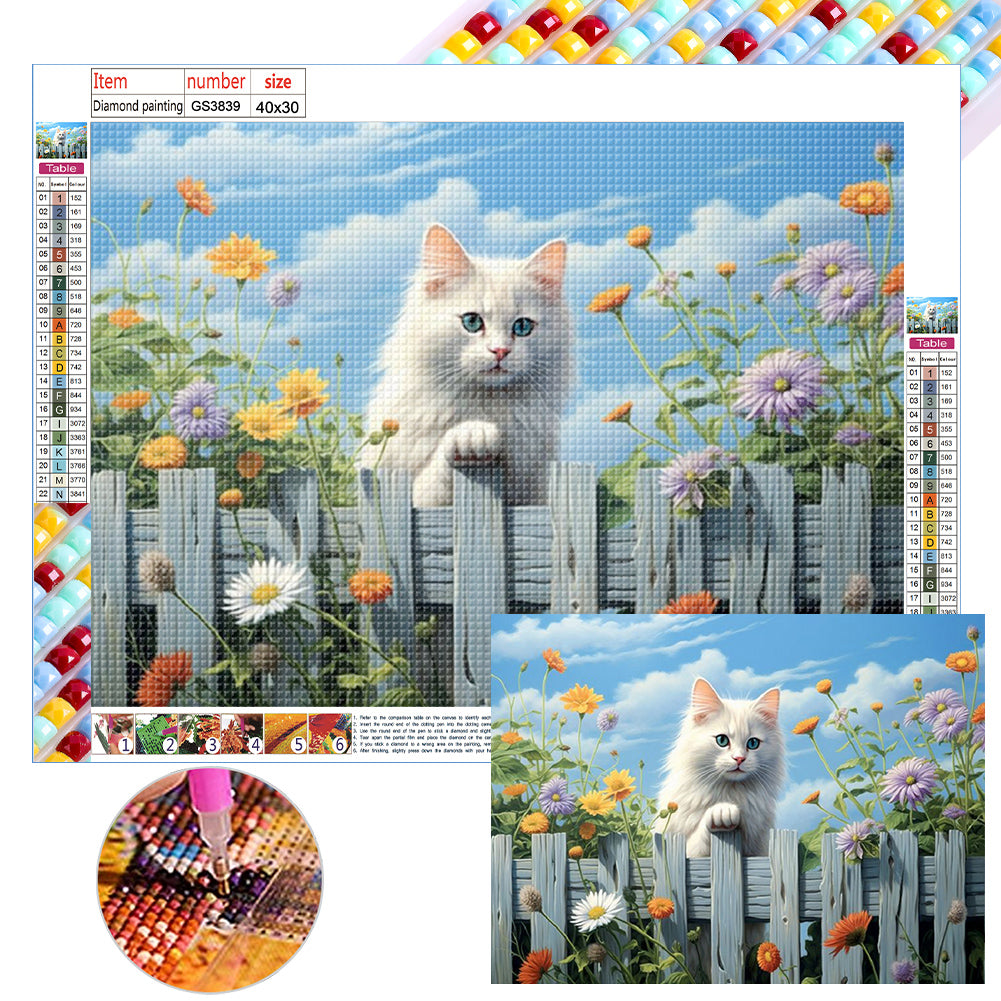 Diamond Painting - Full Square - daisy (40*30CM)