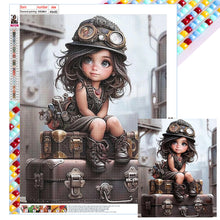 Load image into Gallery viewer, Diamond Painting - Full Square - Mechanic girl (40*50CM)

