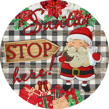 Load image into Gallery viewer, Diamond Painting - Partial Special Shaped - Christmas atmosphere (30*30CM)
