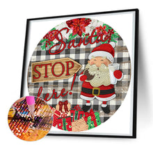 Load image into Gallery viewer, Diamond Painting - Partial Special Shaped - Christmas atmosphere (30*30CM)
