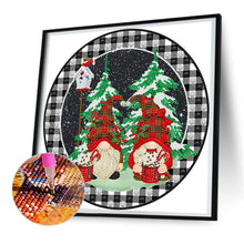 Load image into Gallery viewer, Diamond Painting - Partial Special Shaped - Christmas atmosphere (30*30CM)
