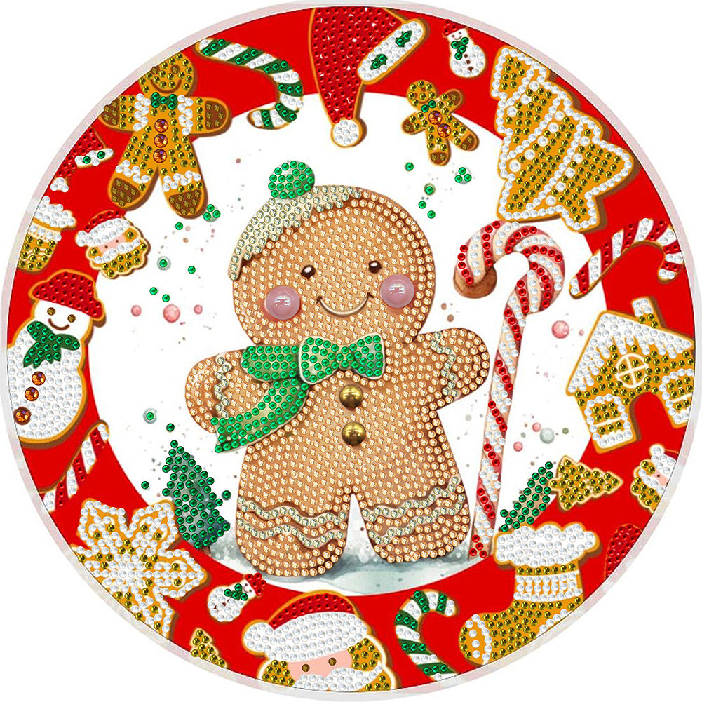 Diamond Painting - Partial Special Shaped - Christmas atmosphere (30*30CM)