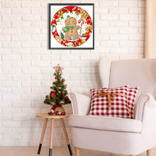 Load image into Gallery viewer, Diamond Painting - Partial Special Shaped - Christmas atmosphere (30*30CM)
