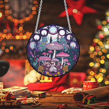 Load image into Gallery viewer, Mushroom Acrylic Round 5D DIY Diamond Painting Dots Pendant for Home Wall Decor
