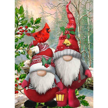 Load image into Gallery viewer, AB Diamond Painting - Full Round - christmas gnome (40*55CM)

