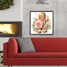 Load image into Gallery viewer, Diamond Painting - Full Round - Christmas Cookie Man (30*30CM)
