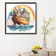 Load image into Gallery viewer, Diamond Painting - Full Round - Noah&#39;s Ark Animals (30*30CM)
