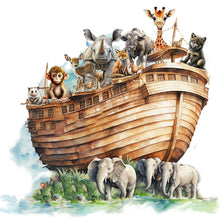 Load image into Gallery viewer, Diamond Painting - Full Round - Noah&#39;s Ark Animals (30*30CM)
