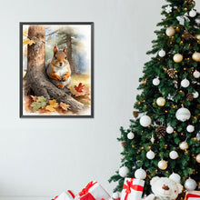Load image into Gallery viewer, Diamond Painting - Full Round - woods squirrel (30*40CM)
