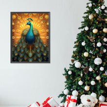 Load image into Gallery viewer, Diamond Painting - Full Round - Gorgeous peacock (30*40CM)
