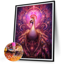 Load image into Gallery viewer, Diamond Painting - Full Round - Gorgeous peacock (30*40CM)
