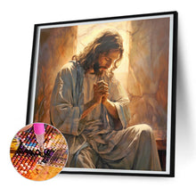 Load image into Gallery viewer, Diamond Painting - Full Round - man praying (30*30CM)
