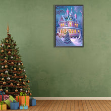 Load image into Gallery viewer, Diamond Painting - Full Round - snow castle (40*60CM)
