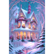 Load image into Gallery viewer, Diamond Painting - Full Round - snow castle (40*60CM)
