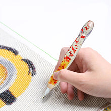 Load image into Gallery viewer, 14PCS Resin Diamond Painting Pen with Trays DIY Diamond Painting Tool (Orange)
