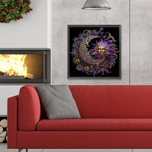 Load image into Gallery viewer, Diamond Painting - Full Round - sun and moon (30*30CM)

