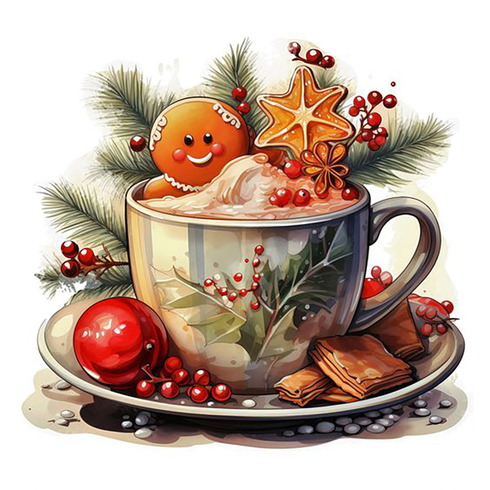 Diamond Painting - Full Round - Christmas snacks (30*30CM)