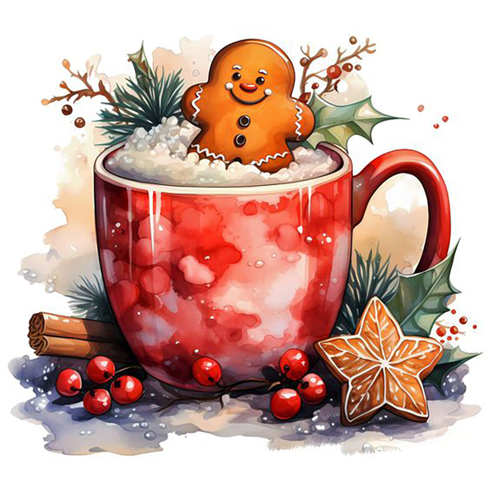 Diamond Painting - Full Round - Christmas snacks (30*30CM)